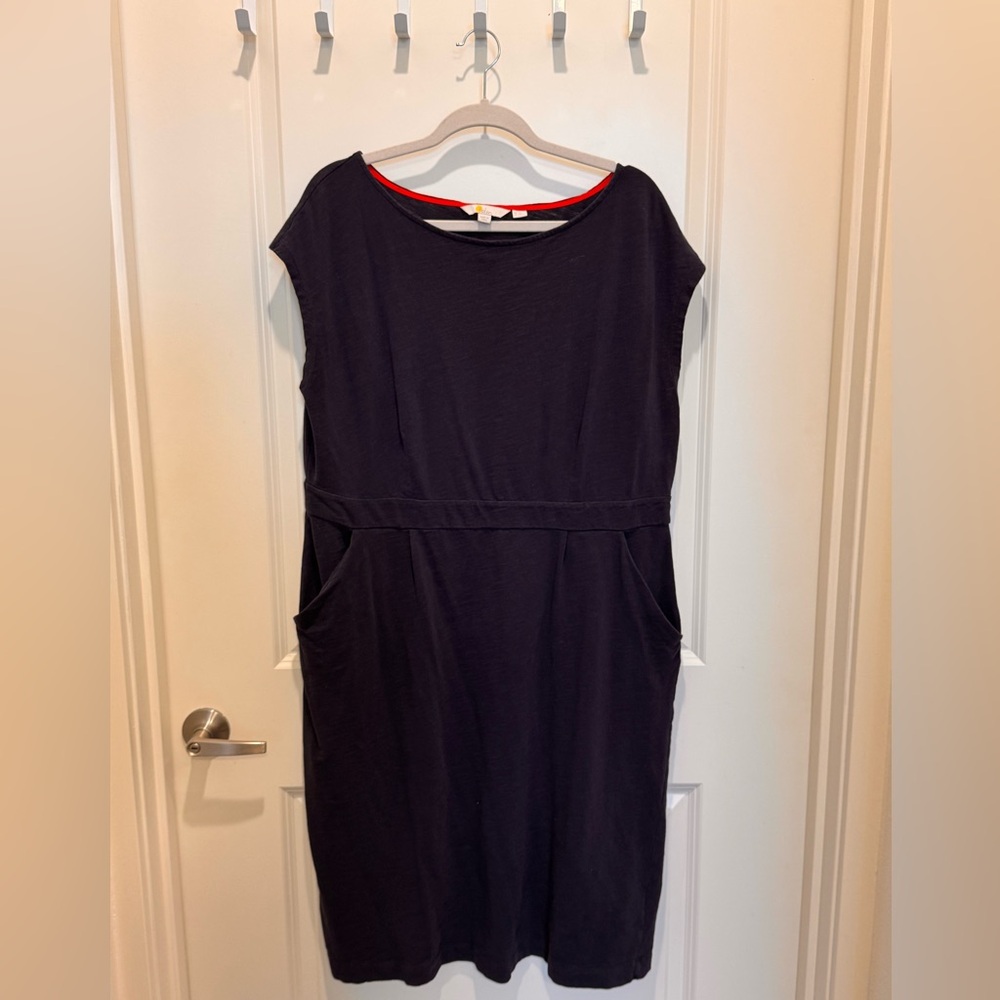 Navy Boden Florrie Jersey Dress